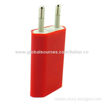 5V/1,000mAh High-quality Wall Charger for iPhone with USB Port